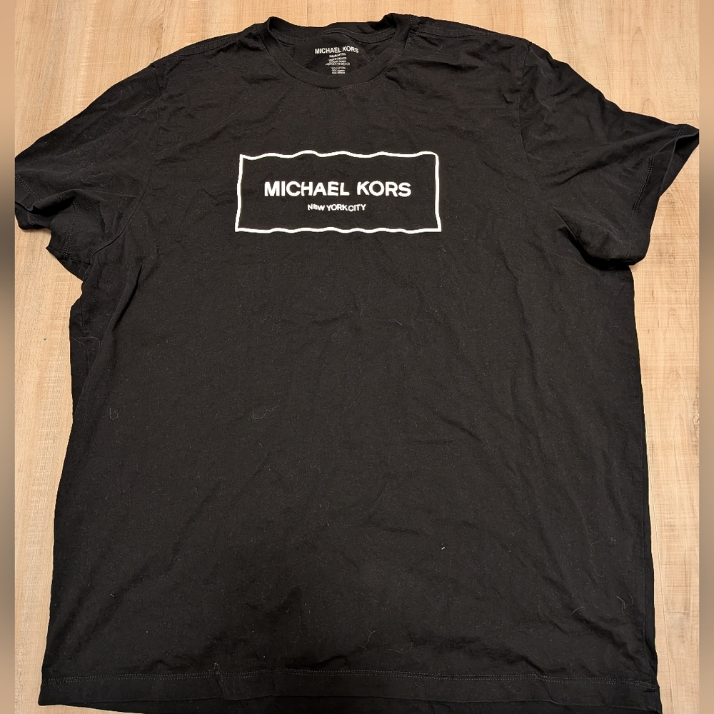 Michael Kors Black Graphic Tee